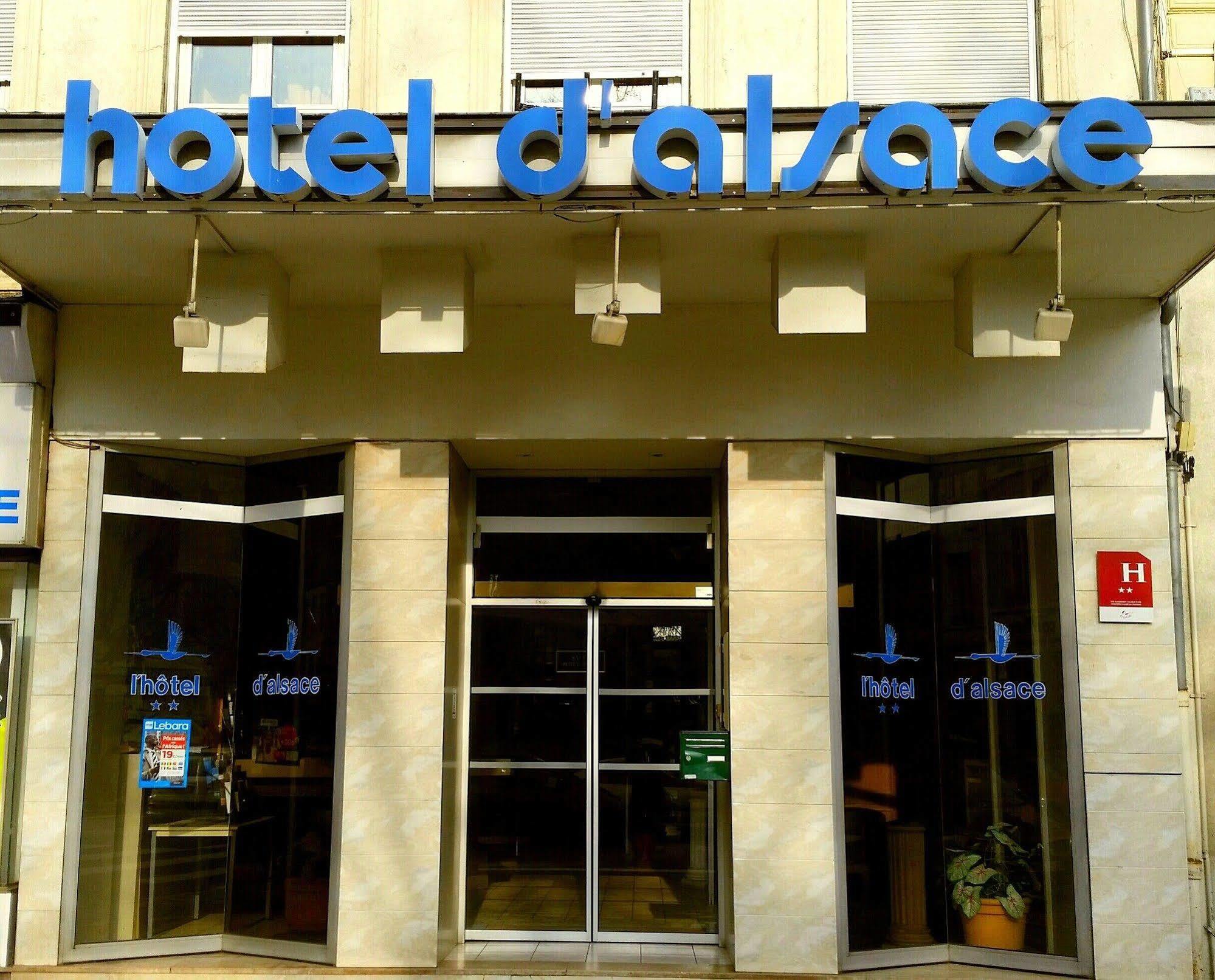 Hotel D'Alsace Villeurbanne Exterior photo
